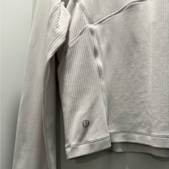 Lululemon Run Ribbed Cropped Half Zip - Picture 6 of 8